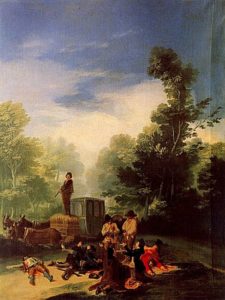 Asalto al coche, de Francisco de Goya