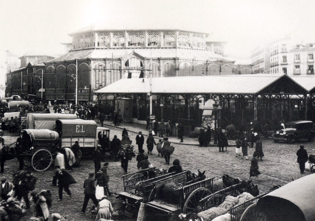 Mercado de la Cebada, 1929, Madrid