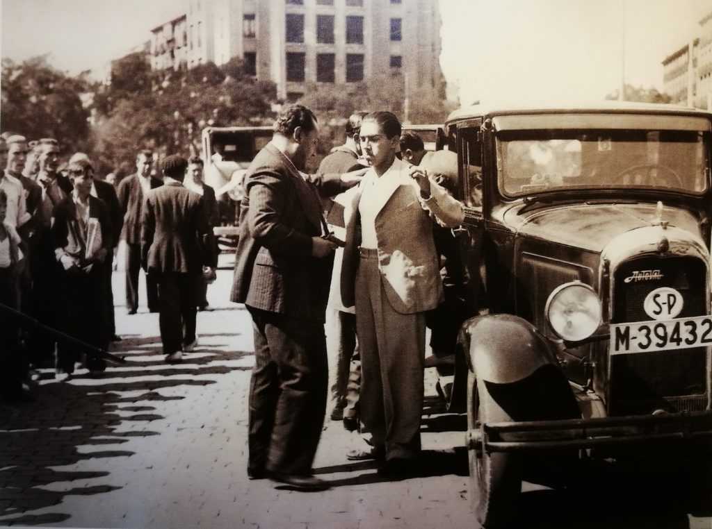 Historia del taxi de Madrid